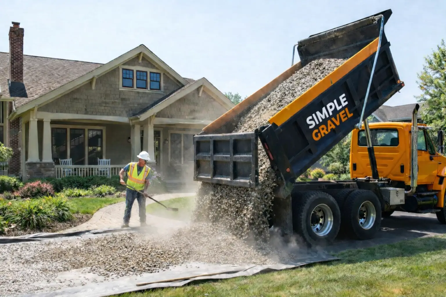 bulk gravel Mobile Alabama, driveway gravel Mobile AL, gravel suppliers Mobile AL