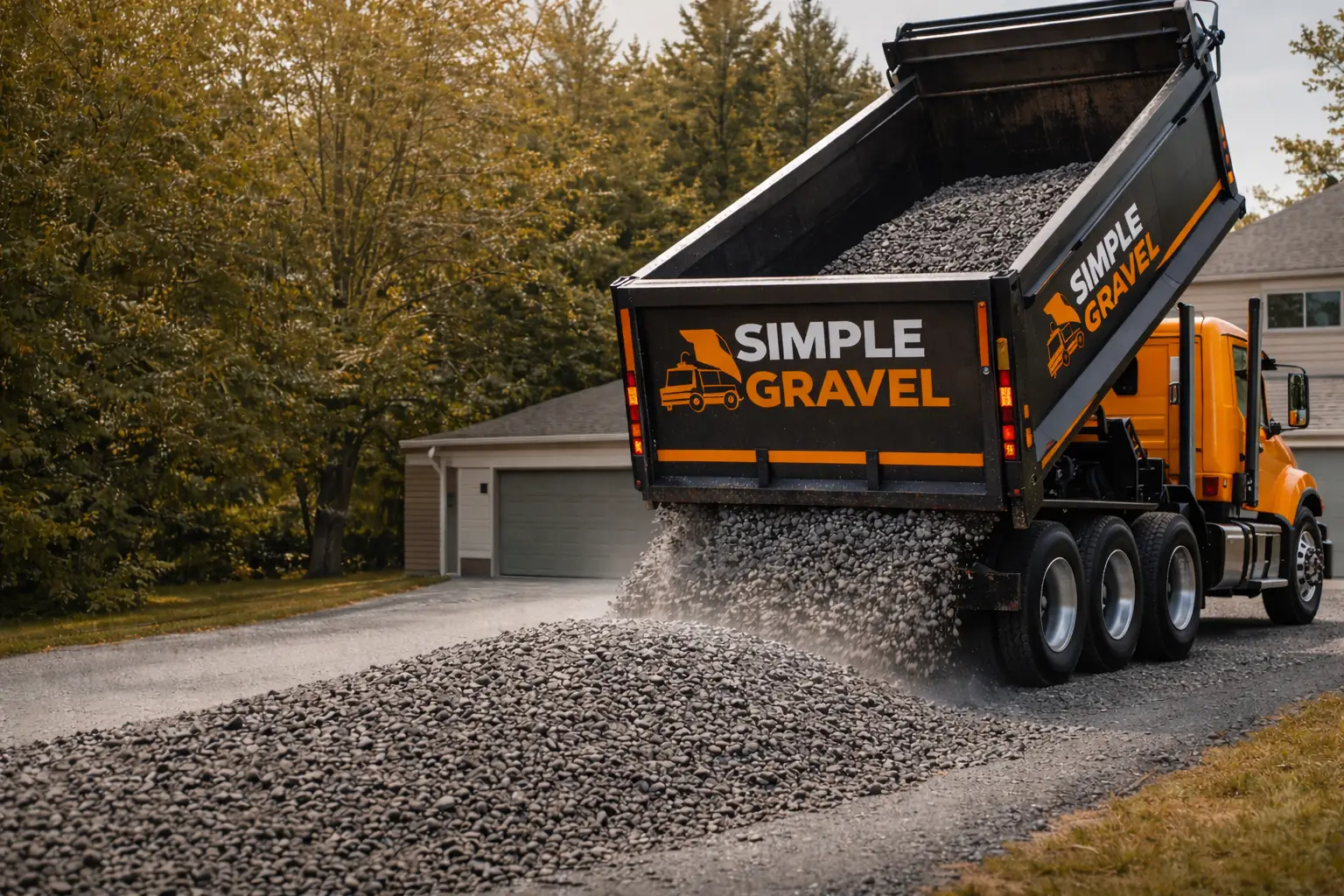 Bulk Stone in Cedar Rapids IA with Fast Gravel Delivery for Driveways & Landscaping