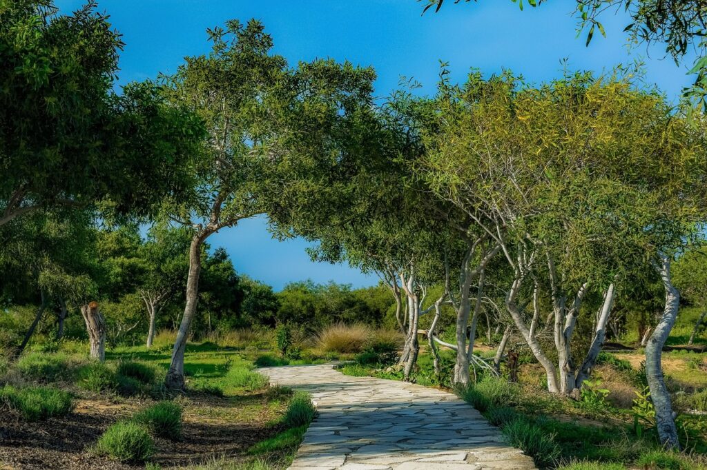 Coastal Garden Paths in Ocean Springs, MS