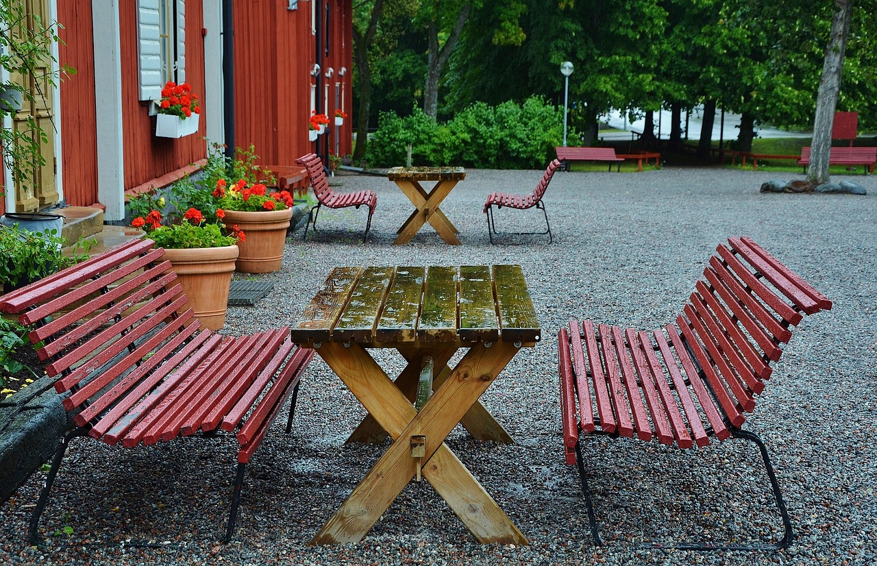Building a Gravel Patio and Fire Pit Area in Rathdrum, ID